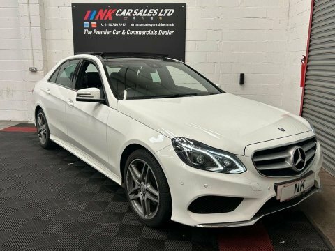 Mercedes-Benz E Class 2.1 E220 Amg White