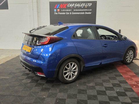 Honda Civic 1.6 Civic I-dtec Blue #4