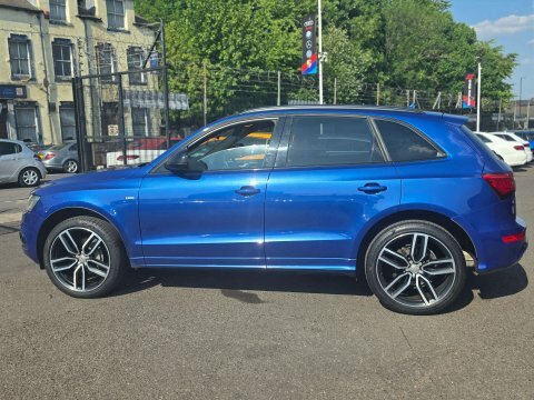 Audi Q5 2.0 Tdi S Blue #6
