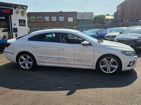 Volkswagen CC 2.0 Tdi Bluemotion White #2