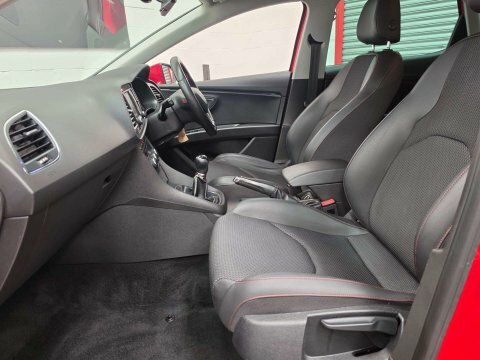 Seat Leon 1.6 Tdi Se Dynamic Technology Dsg Euro 6 Ss Red #11