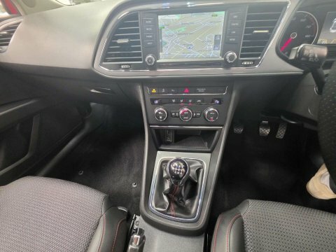 Seat Leon 1.6 Tdi Se Dynamic Technology Dsg Euro 6 Ss Red #16