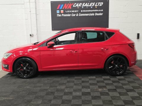 Seat Leon 1.6 Tdi Se Dynamic Technology Dsg Euro 6 Ss Red #4