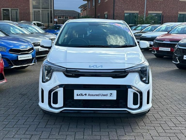 Kia Picanto 1.0 Gt-line S White #6
