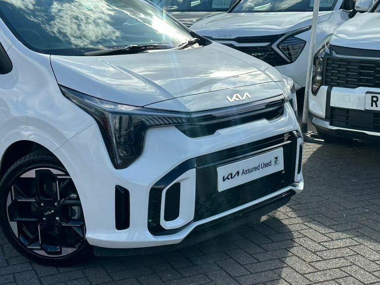Kia Picanto 1.0 Gt-line S White #3