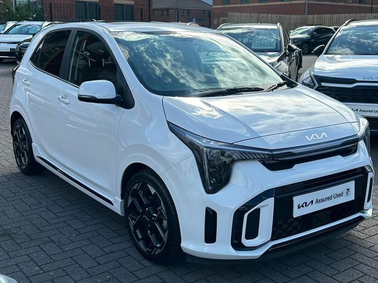 Kia Picanto 1.0 Gt-line S White #5