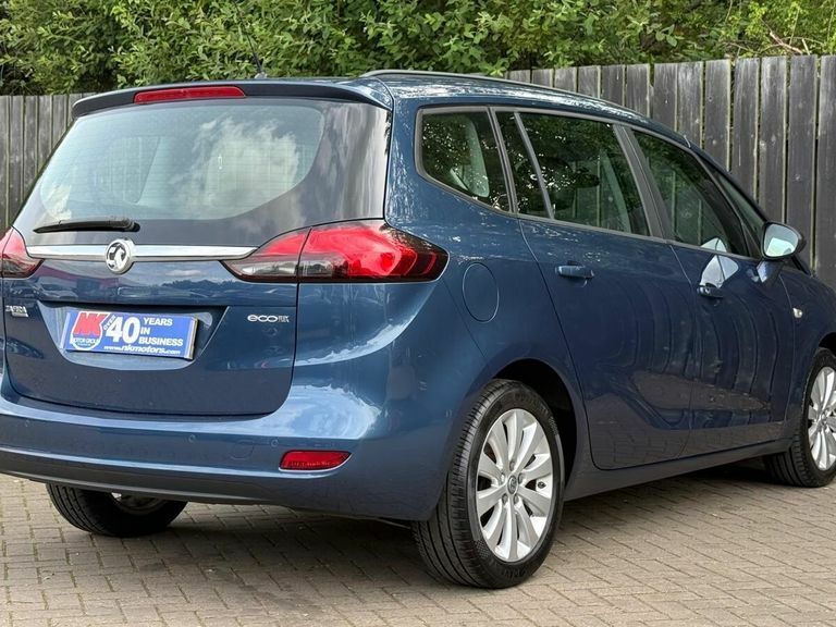 Vauxhall Zafira Tourer Tourer Mpv Blue #10