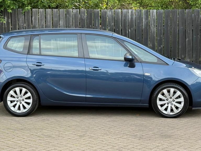 Vauxhall Zafira Tourer Tourer Mpv Blue #11