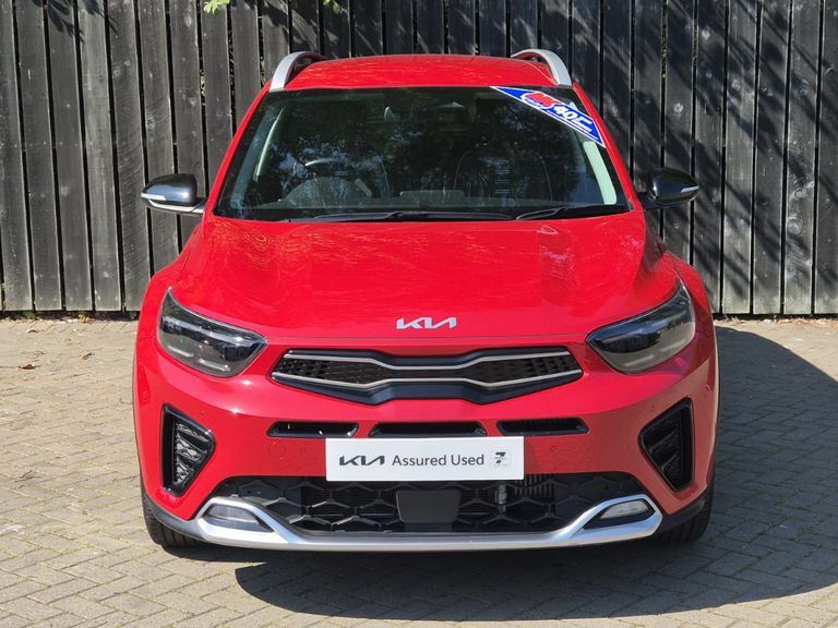 Kia Stonic 1.0T Gdi 48V Gt-line S Dct Red #4