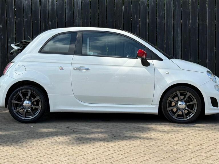 Abarth 500  Beige #17