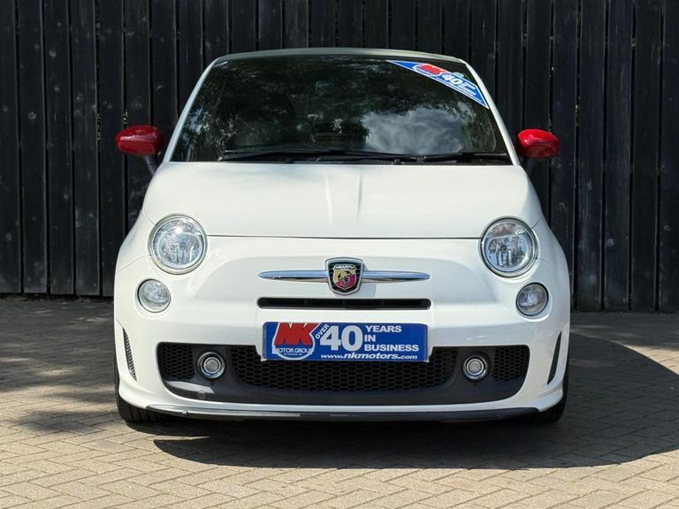 Abarth 500 1.4 T-jet 135 White #3