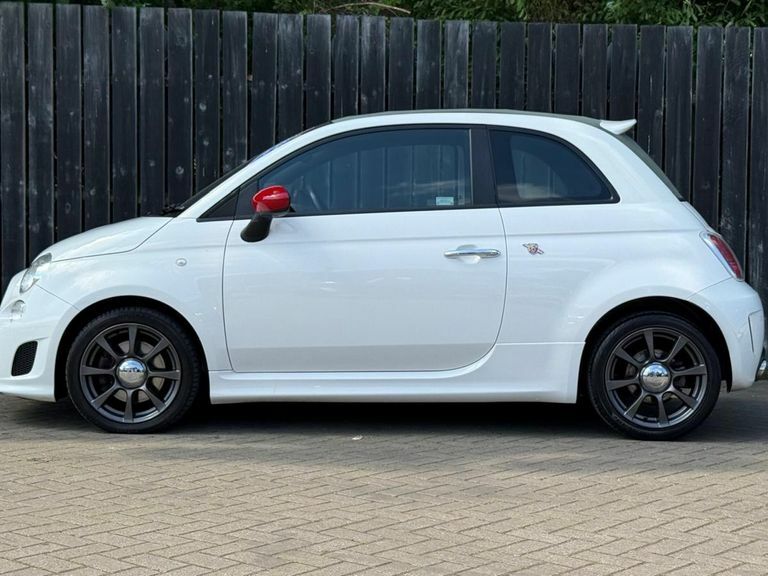 Abarth 500  Beige #8