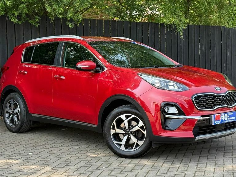 Kia Sportage 1.6 Gdi Isg Edition 25 FL68KZT Red #2
