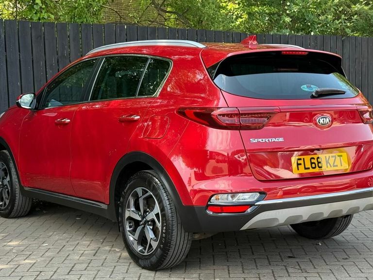 Kia Sportage 1.6 Gdi Isg Edition 25 FL68KZT Red #6