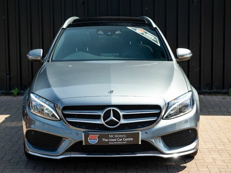 Mercedes-Benz C Class C200 Amg Line Premium 9G-tronic Grey #4