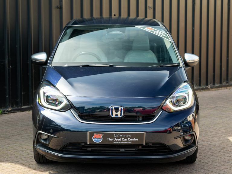Honda Jazz 1.5 I-mmd Hybrid Ex Ecvt Blue #4