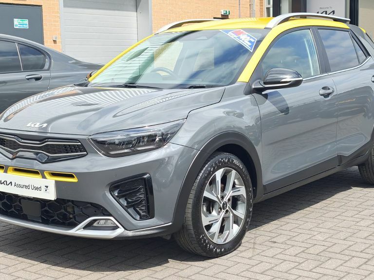 Kia Stonic 1.0T Gdi 48V Gt-line S Grey #4