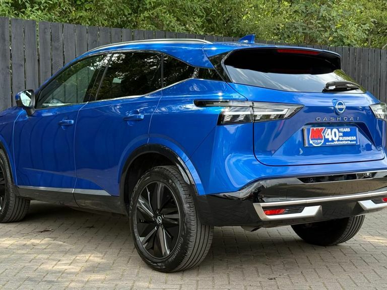 Nissan Qashqai 1.3 Dig-t Mh 158 Tekna Xtronic Blue #6