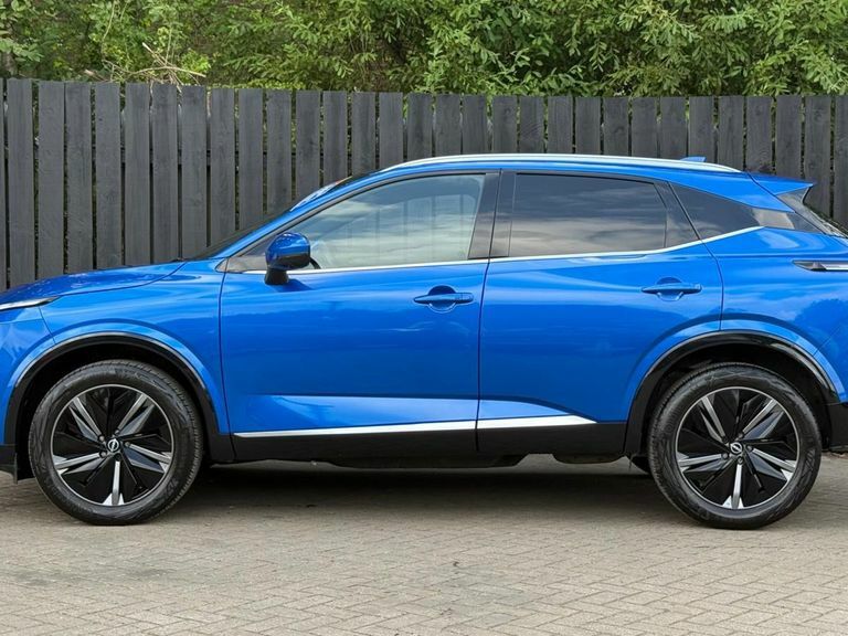 Nissan Qashqai 1.3 Dig-t Mh 158 Tekna Xtronic Blue #5