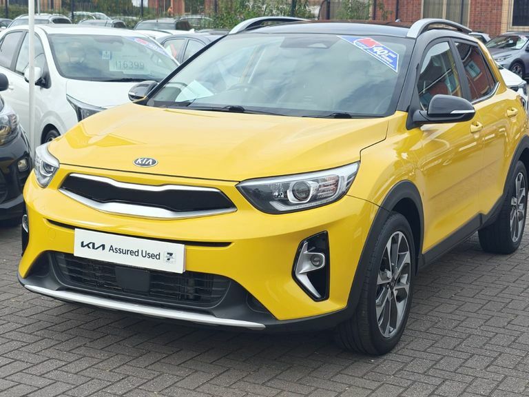 Kia Stonic 1.0T Gdi 48V Connect Yellow #4