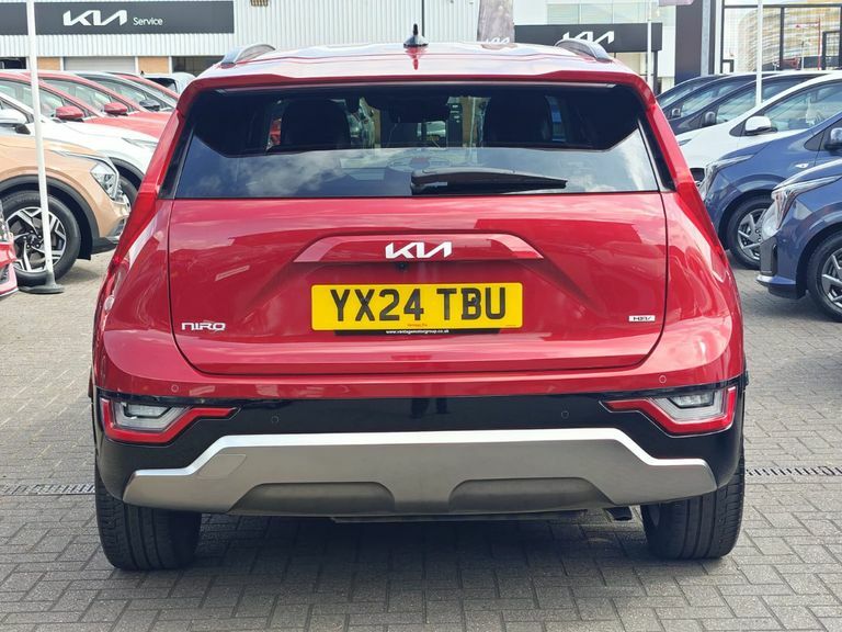 Kia Niro 1.6 Gdi Hybrid 4 Dct Red #6