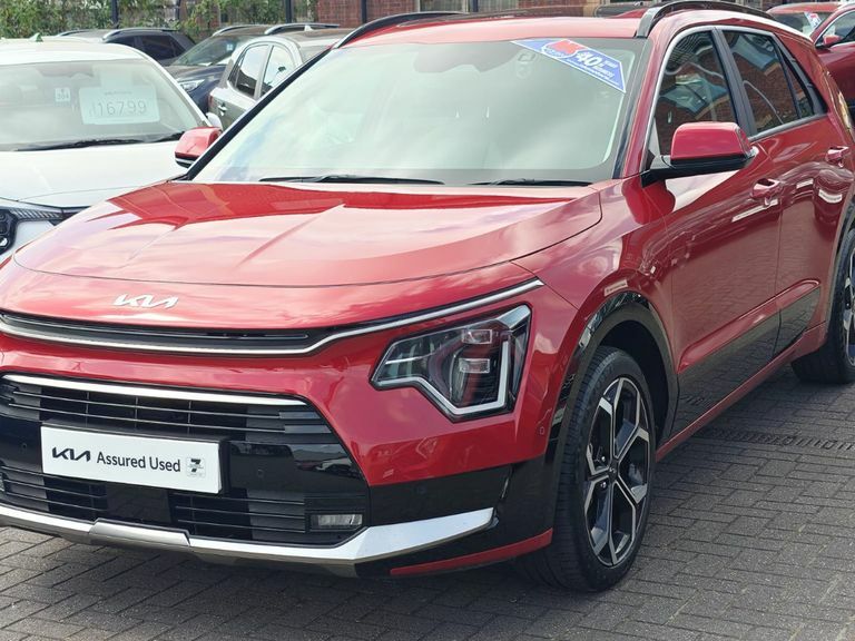 Kia Niro 1.6 Gdi Hybrid 4 Dct Red #4