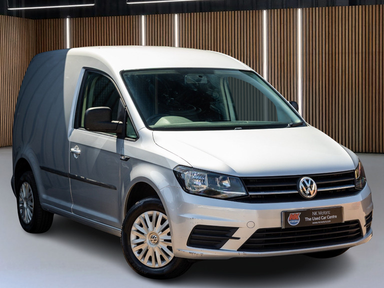 Volkswagen Caddy 2.0 Tdi Bluemotion Tech 102Ps Trendline Ac Van Silver