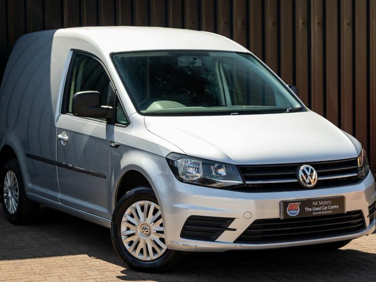 Volkswagen Caddy 2.0 Tdi Bluemotion Tech 102Ps Trendline Ac Van Silver #2