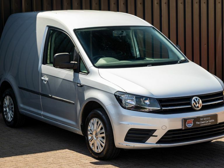 Volkswagen Caddy 2.0 Tdi Bluemotion Tech 102Ps Trendline Ac Van Silver #3