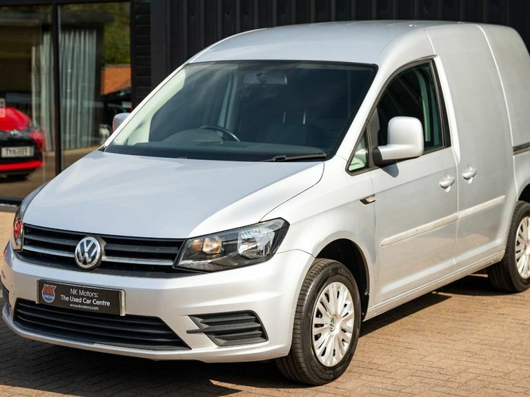 Volkswagen Caddy 2.0 Tdi Bluemotion Tech 102Ps Trendline Ac Van Silver #5