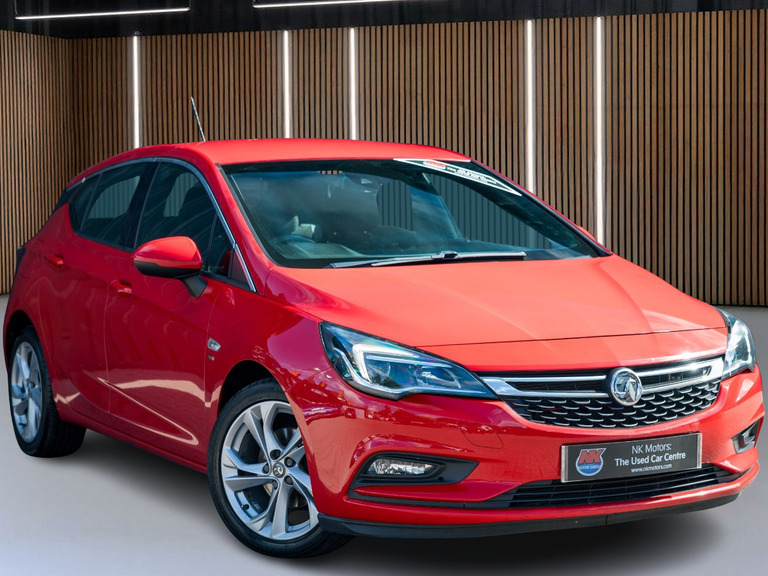 Vauxhall Astra 1.4T 16V 150 Sri Red