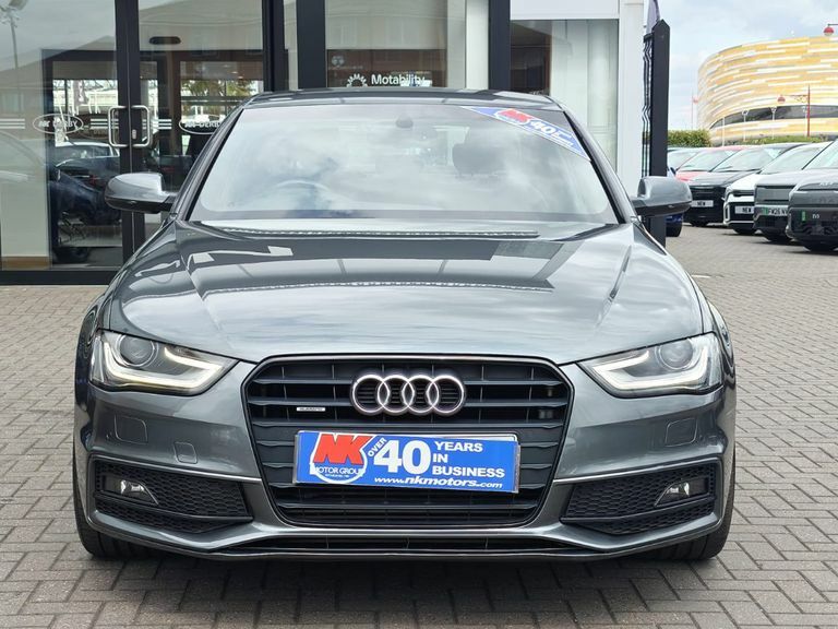 Audi A4 2.0 Tdi 177 Quattro Black Edition S Tronic Grey #3