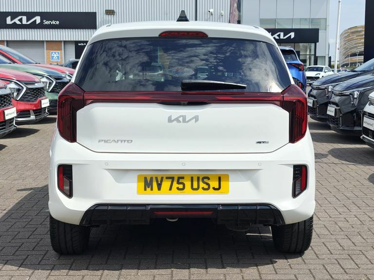 Kia Picanto 1.0 67 Gt-line White #6