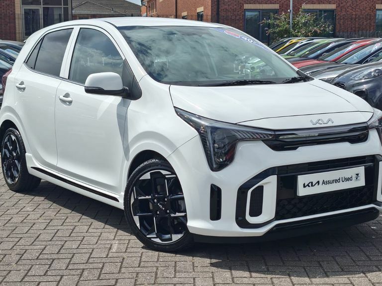 Kia Picanto 1.0 67 Gt-line White #2