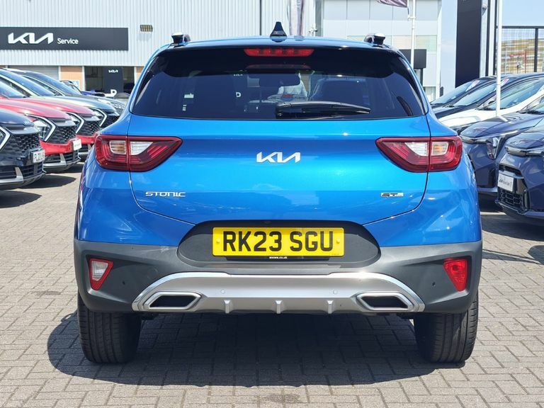 Kia Stonic 1.0T Gdi 48V Gt-line Dct Blue #6
