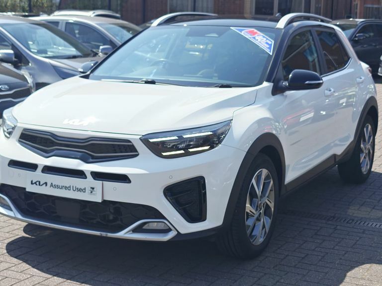 Kia Stonic 1.0T Gdi 48V Gt-line S Dct White #4