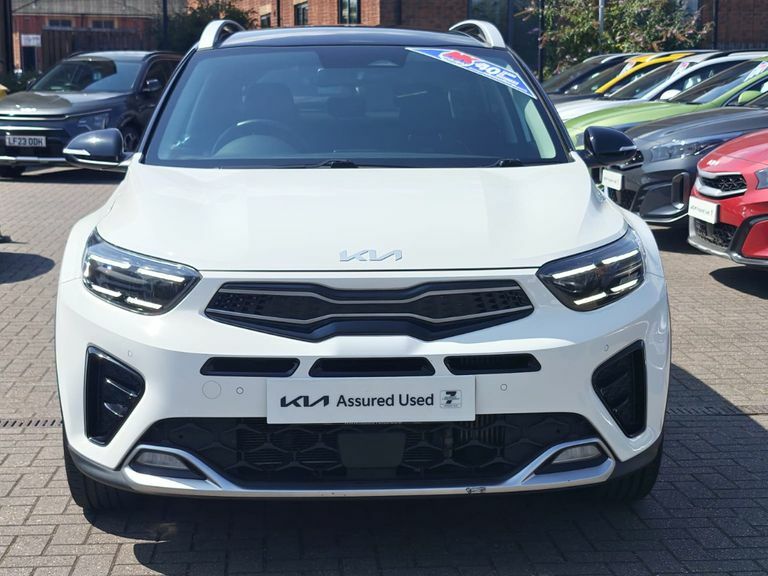 Kia Stonic 1.0T Gdi 48V Gt-line S Dct White #3