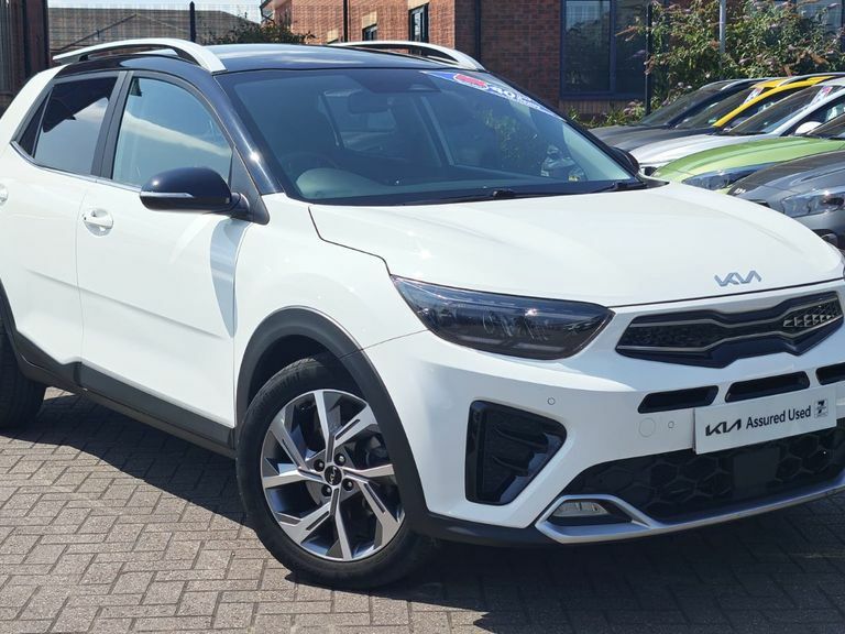 Kia Stonic 1.0T Gdi 48V Gt-line S Dct White #2