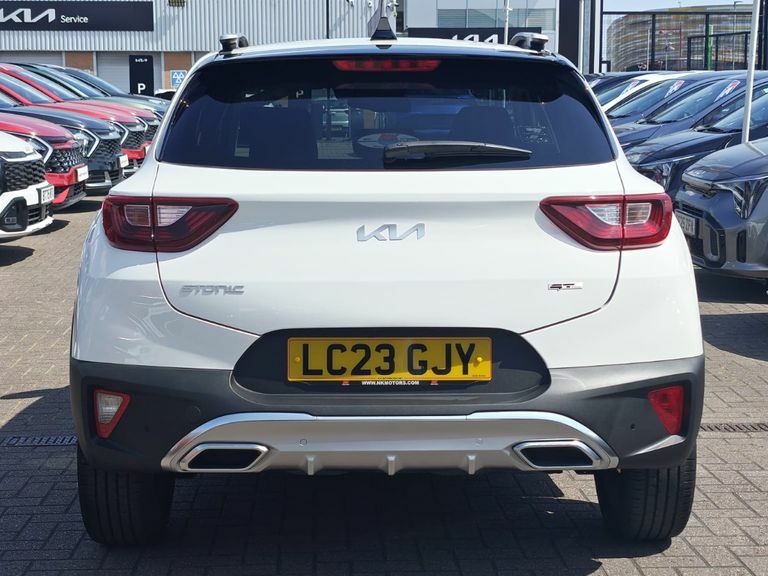 Kia Stonic 1.0T Gdi 48V Gt-line S Dct White #6