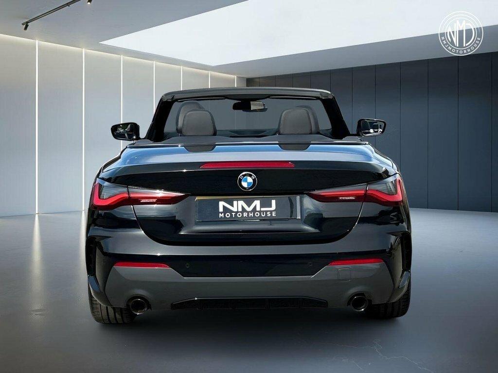 BMW 4 Series 2022 2.0 420I M Sport Convertible HJ71KLF Black #6