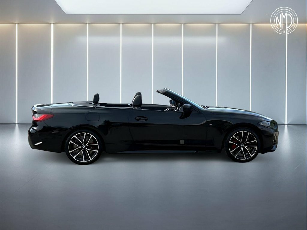 BMW 4 Series 2022 2.0 420I M Sport Convertible HJ71KLF Black #4