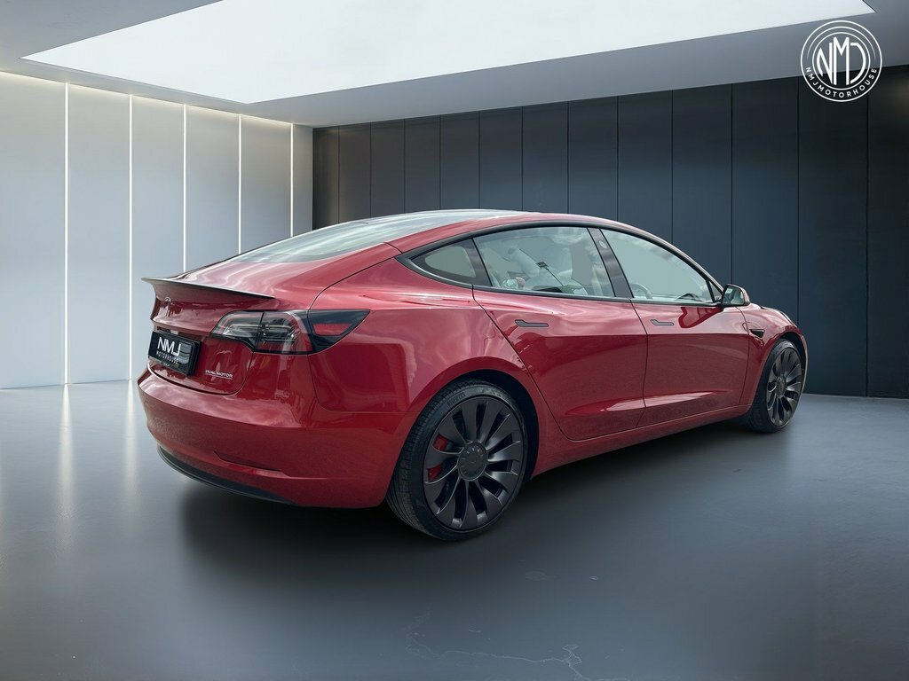 Tesla Model 3 2022 Dual Motor Performance 4Wde Perfo Red #5