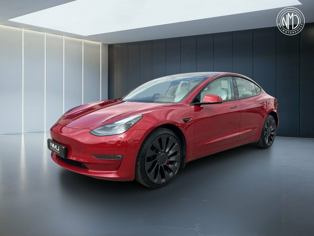 Tesla Model 3 2022 Dual Motor Performance 4Wde Perfo Red #3