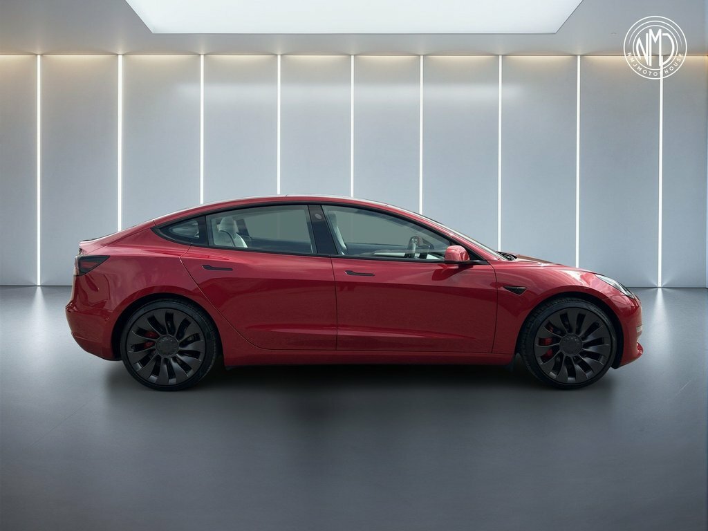 Tesla Model 3 2022 Dual Motor Performance 4Wde Perfo Red #4