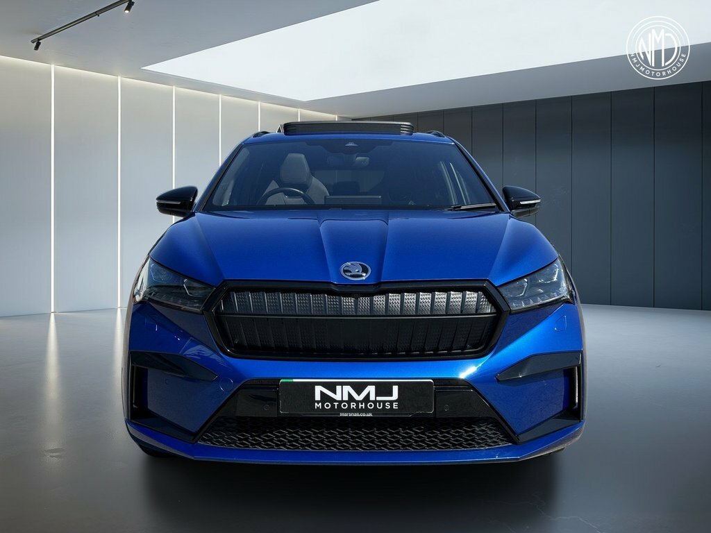 Skoda ENYAQ 2024 Iv 82Kwh 80X Sportline 4Wd Dc125kw Blue #2
