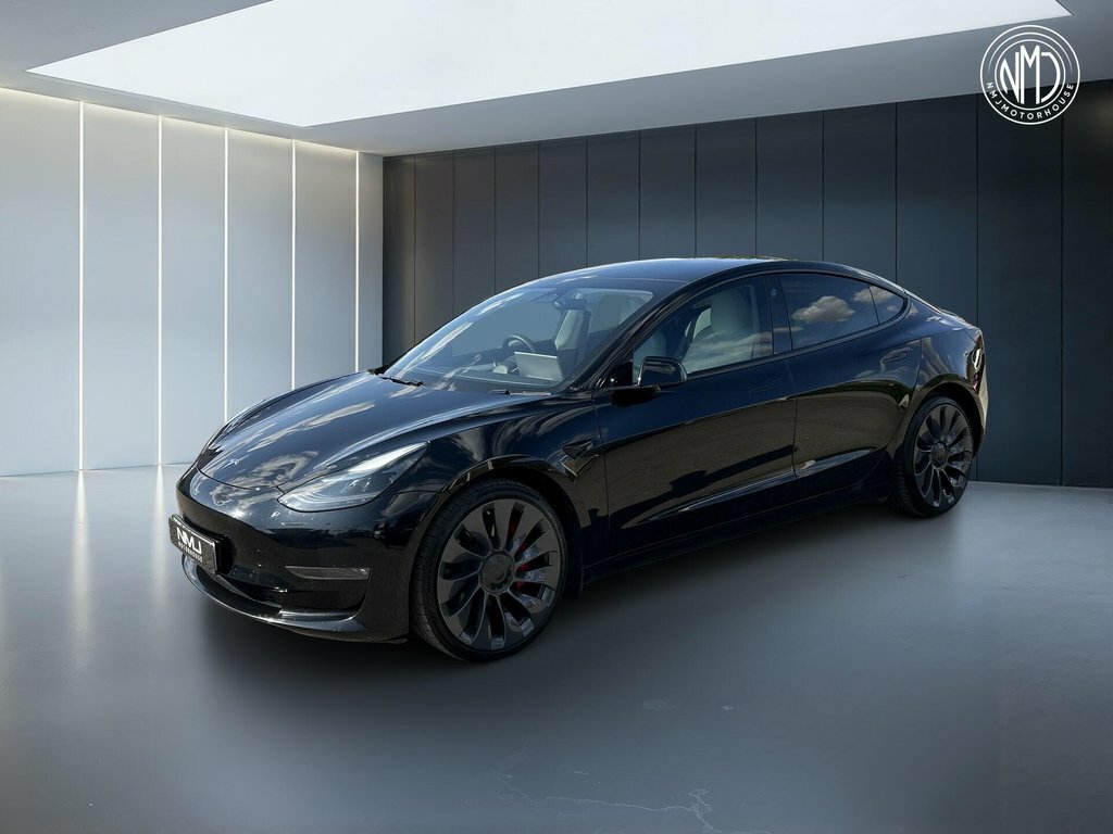 Tesla Model 3 2022 Dual Motor Performance 4Wde Perfo Black #3
