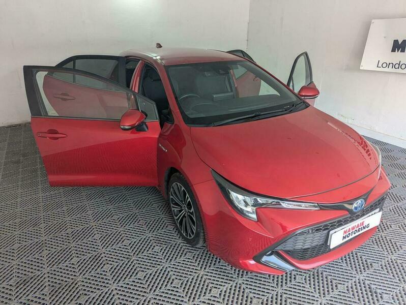 Toyota Corolla 1.8 Vvt-h Design Cvt Red #2