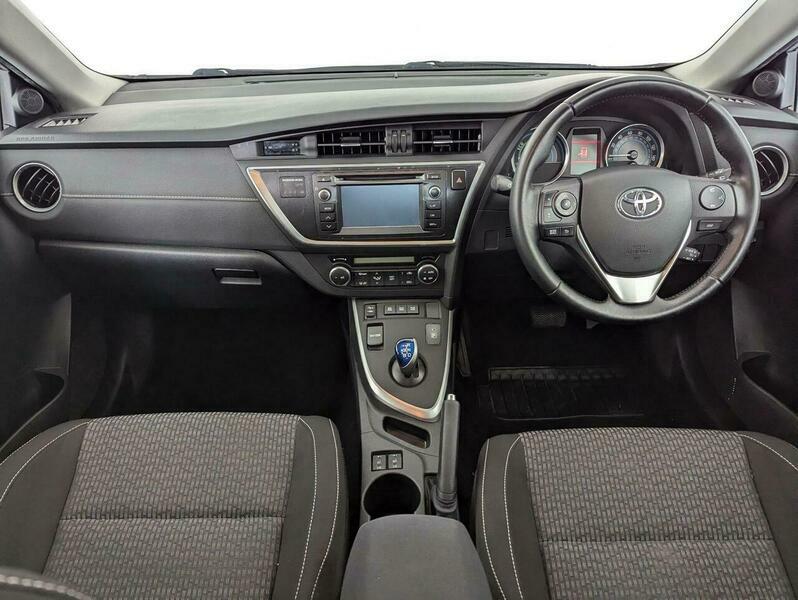 Toyota Auris 1.8 Vvt-h Icon Hatchback Hybrid Cvt Eur Silver #12