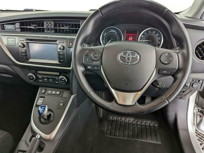 Toyota Auris 1.8 Vvt-h Icon Hatchback Hybrid Cvt Eur Silver #35