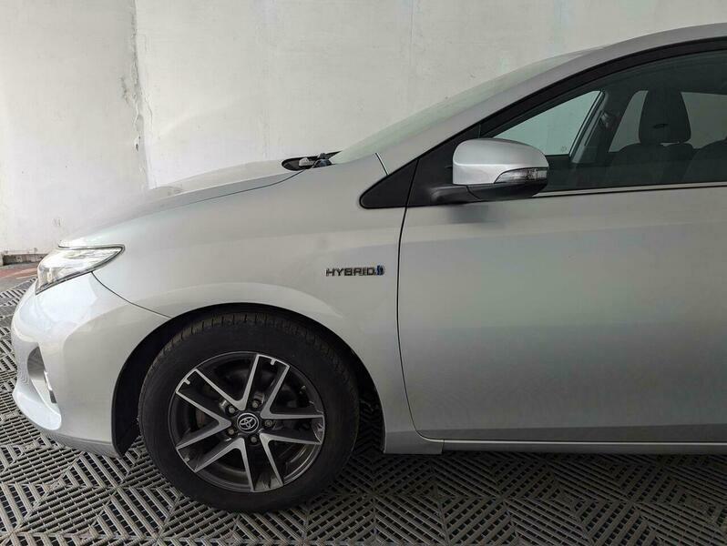 Toyota Auris 1.8 Vvt-h Icon Hatchback Hybrid Cvt Eur Silver #25